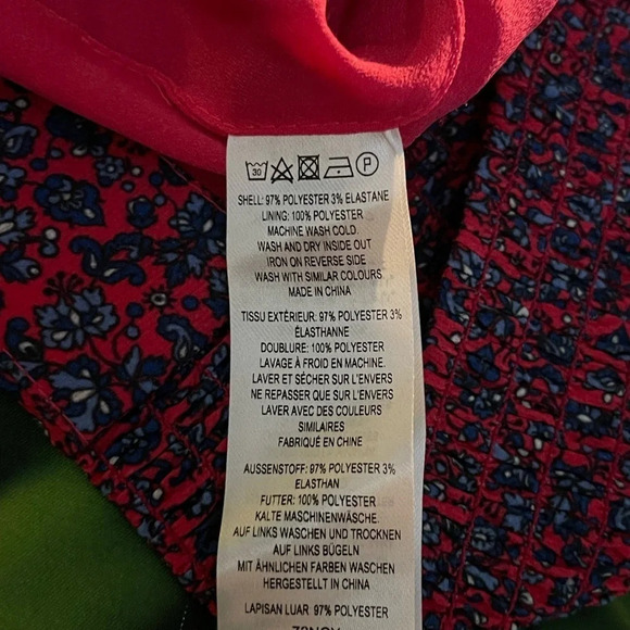 French CONNECTION Crop Tank Top in Raspberry Sorbet, Size 12, NWT - Picture 8 of 11